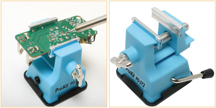 Pro'sKit Bench Vise, Industrial Grade, Small Household Multi-Functional Workbench, Mini Bench Vise, Table Vise, Flat Jaw Vise, PD-376 4