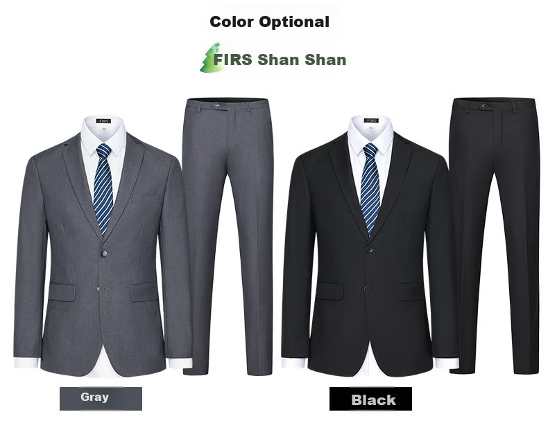 FIRS Men's Suit Set, Slim Fit Professional Formal Wear, Business Attire, Groom's Outfit, Wedding Suit, Men's Clothing 5