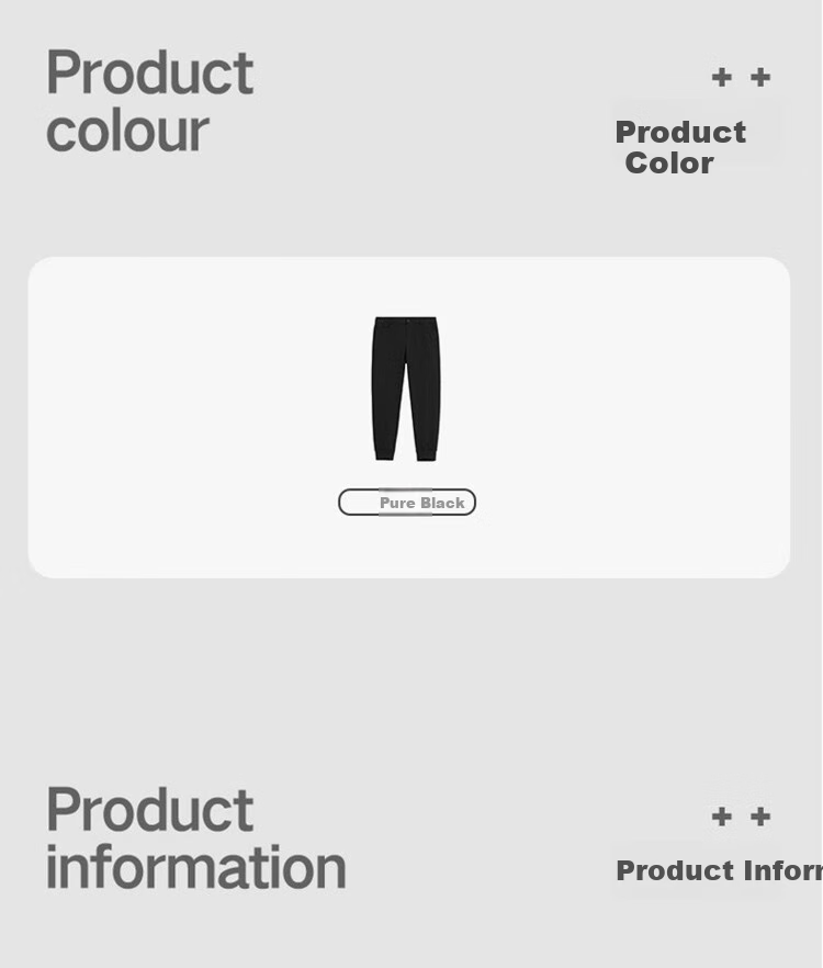 NORTHLAND Women's Outdoor Windproof Thickened Warm Long Pants NXPBT2622E Black 165 6