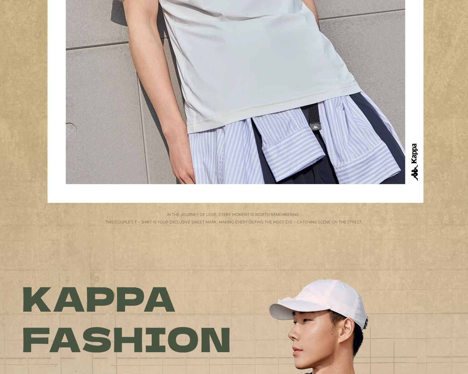 Kappa Back-to-Back Summer 2026 New Sunscreen Sports Short Sleeve T-Shirt Men Cool Breathable Top K0F32TD70D 3