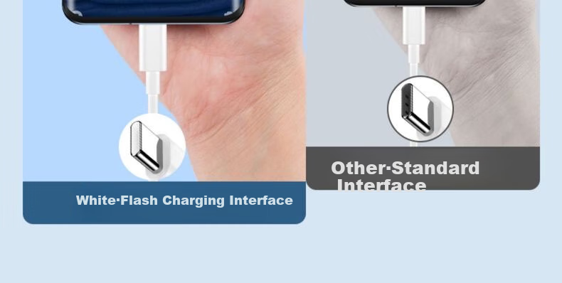 Trendsetter Compatible with Realme Data Cable, 120W 80W Charging Cable, Fast Charging for GT7 Pro/GT6/Neo8/7/SE/6/13 Pro+ Phones, Type-C Flash Charging Cable 2