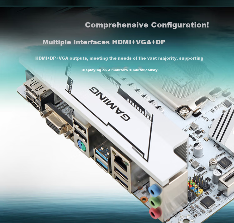 ONDA B760ITX-W4 (Intel B760/LGA 1700), Supports 12600K/13400/14100, HTPC Preferred, Motherboard 6
