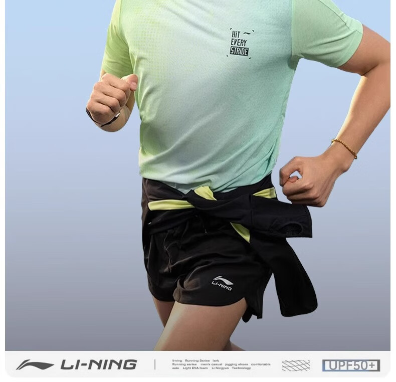 Li-Ning Unisex Open-Top Cap Spring Summer Sun Protection Quick-Dry Sweat-Absorbent Outdoor Marathon Tennis Hat Black 7