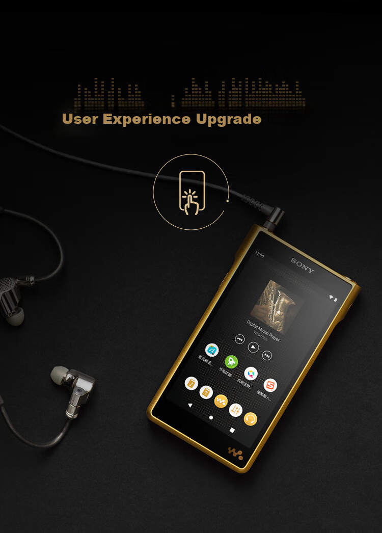 SONY NW-WM1ZM2 Hi-Res High-Resolution Music Player/MP3 Hi-Fi Lossless Flagship, Oxygen-Free Copper Gold-Plated Body, Jin Zhan 2nd Generatio 13