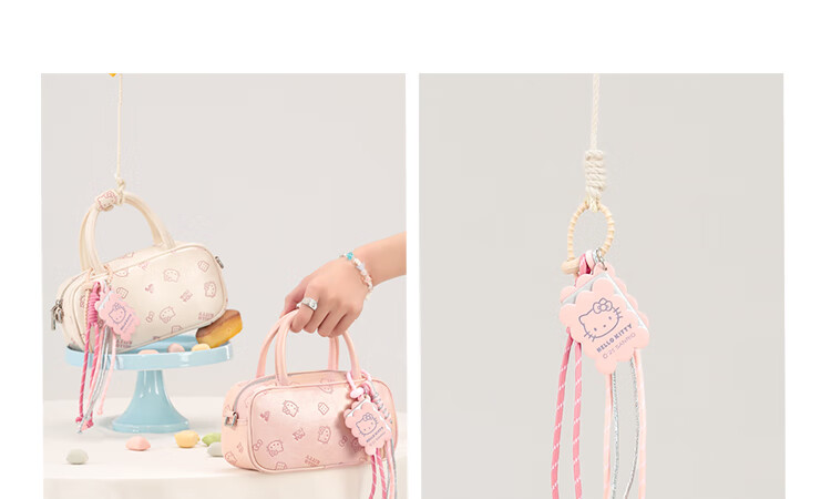 Toutou Women's Handbag Birthday Gift Sanrio HELLOKITTY KITTY Cat Travel Gift for Girlfriend 23