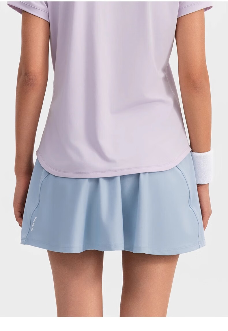 DECATHLON Women's Sports Skort Summer Short Skirt Tennis Skort Elegant Black 2XS-2696866 10