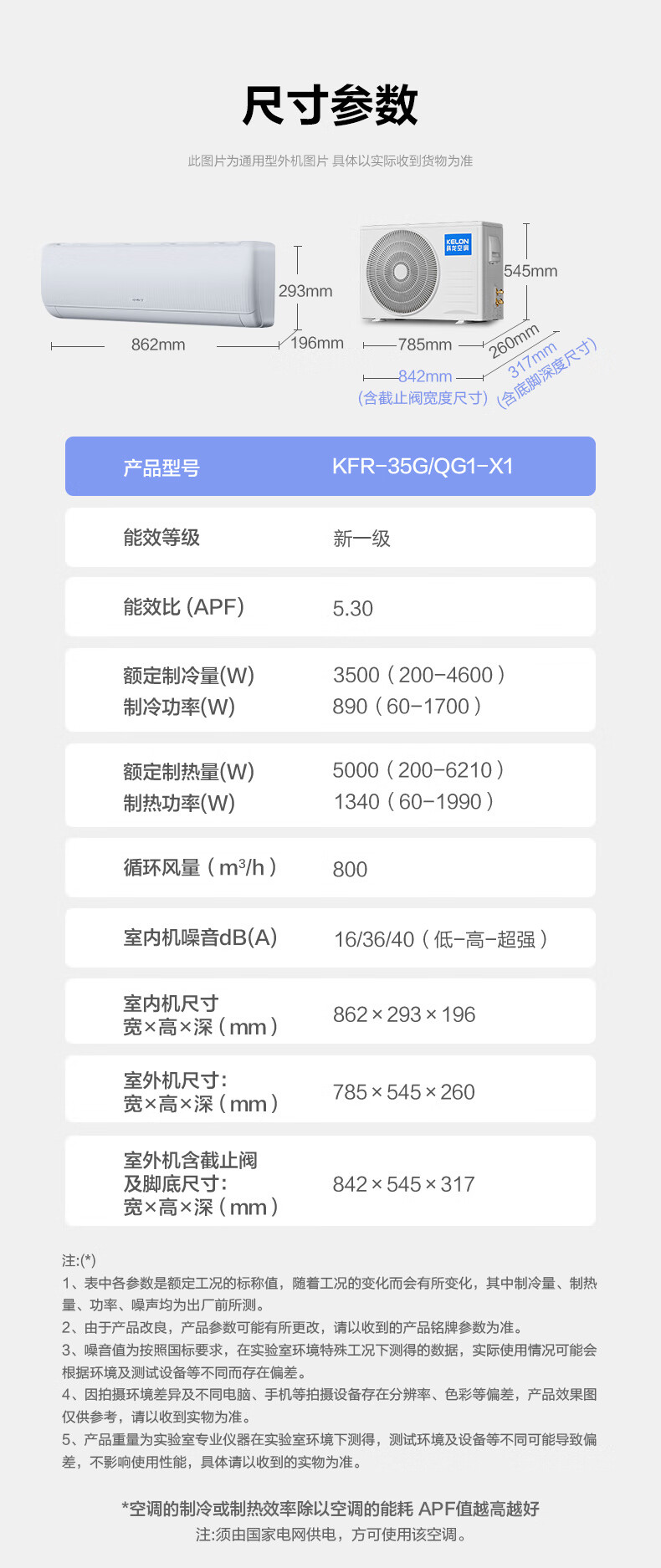 APF 5.3 新一级能效:海信科龙大 1.5 匹挂机国补后 1279 元自营新低
