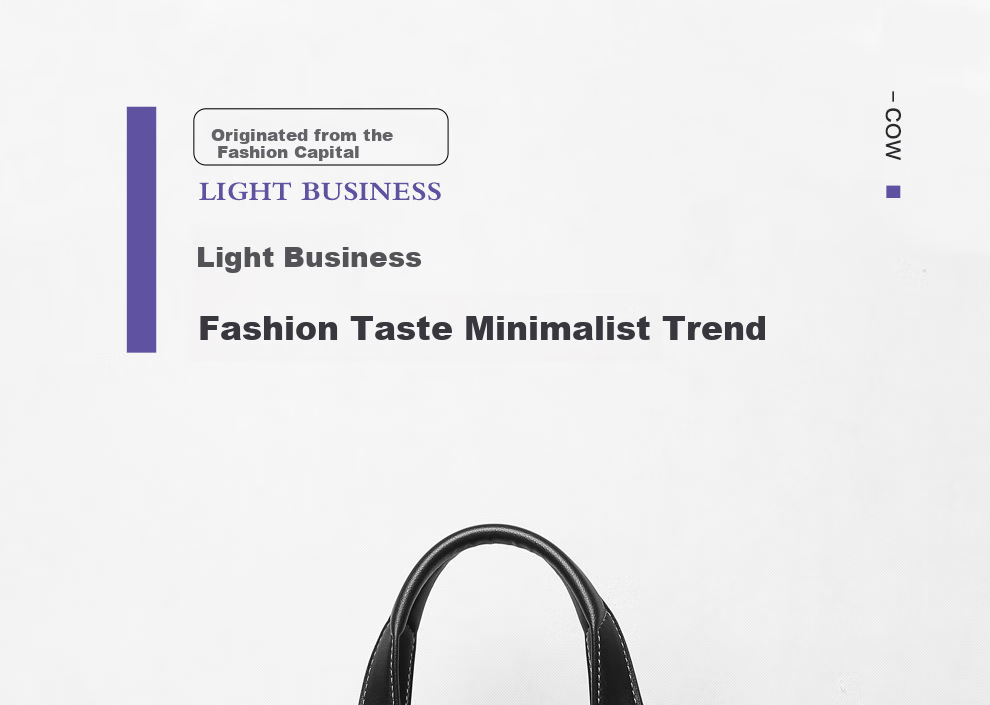 COW Men's Bag, Briefcase for Men, Fashionable Casual Light Business Handbag Backpack Laptop Bag, C-9810 Elite Model 1