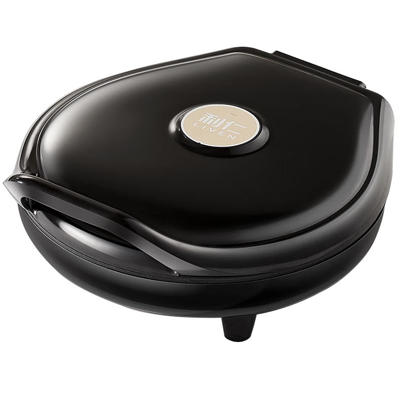 Liven Electric Griddle, Antibacterial, for Home Use, 36mm Deep, 1800W High Power, Double-Sided Heating, Pancake Maker, Crepe Pan, Grill Pan, Sandwich Breakfast Machine, LR-J3076