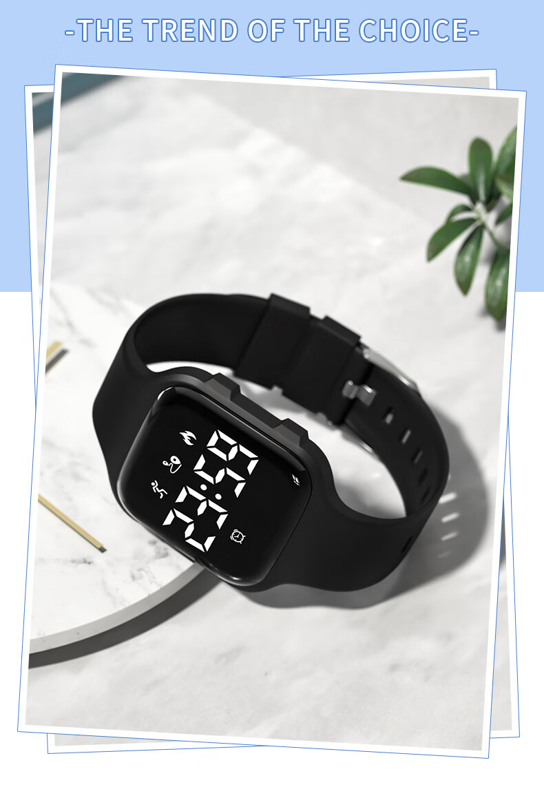 Koshi Junior Student Boys Sports Waterproof Vibration Alarm Wristwatch Children's Electronic Watch for Boys 14