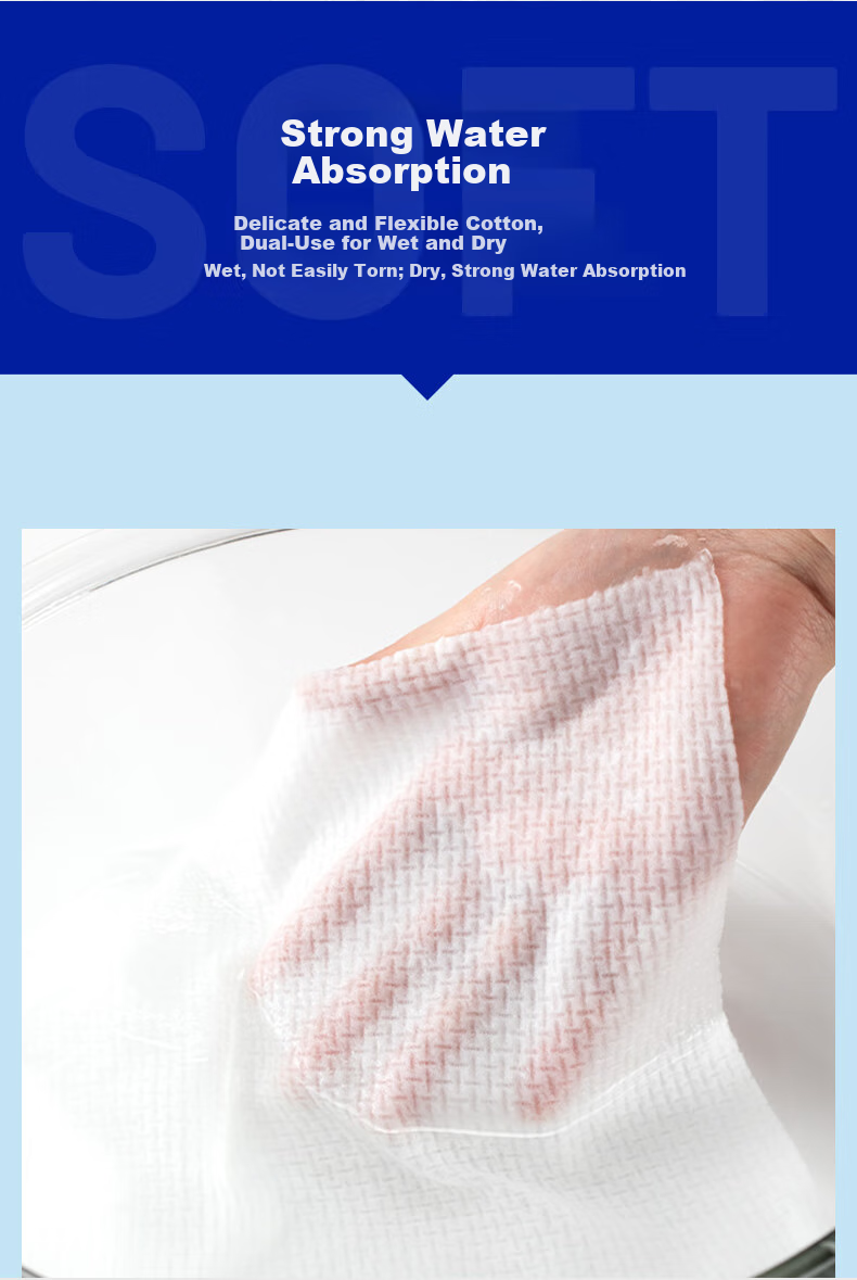 Beautyblend Disposable Facial Cleansing Wipes, Soft Cotton Wipes, Extra Large And Thick, Roll-Up Design, Beauty Salon Face Towels 6