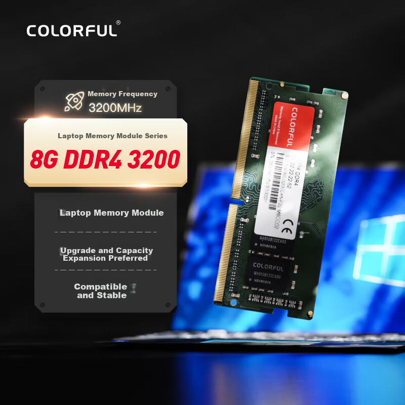 Colorful 8GB DDR4 3200 Laptop Memory Module