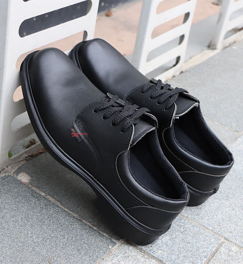 DUNWANG Electrical Leather Shoes, Durable 6kV High-Voltage Insulation Shoes for Men And Women, Safety Protection, Lightweight Soft Sole, 8281 Work Shoes, Size 39 8