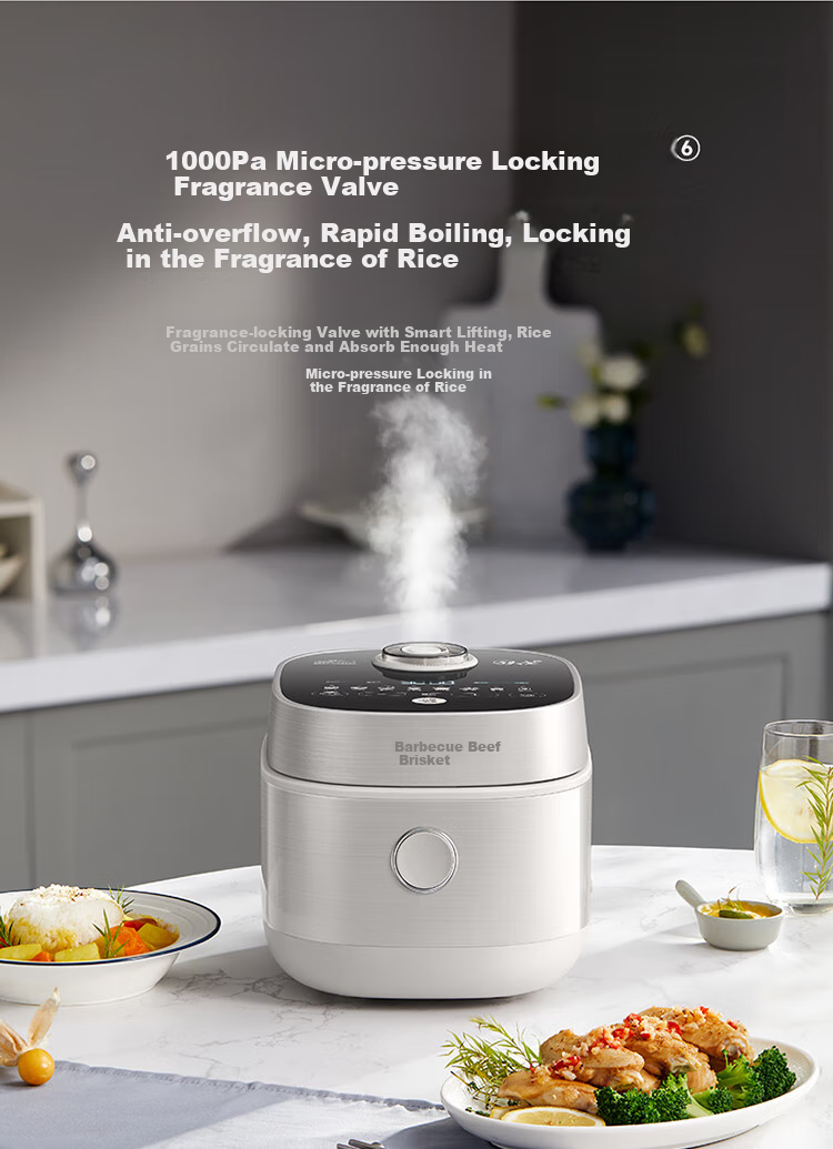 Bear Rice Cooker for 2-3 People, Zero Fluorine IH Iron Pot Non-Stick, Smart Reservation Micro-Pressure Multi-Function Firewood Rice 2L DFB-J20C6 14