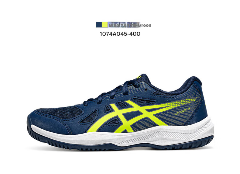 Asics Comfortable Breathable Children's Badminton Shoes Indoor Sports Shoes 1074A045-101 35.5 9