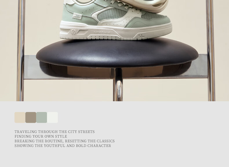 361° Women's Sports Shoes Soda 3 Spring Summer Breathable Retro Thick Sole Casual Sneakers 682616619-4 18
