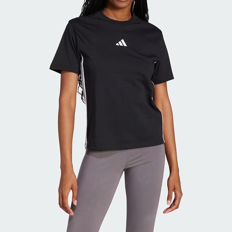 Adidas Women's Sports Style Series W 3S SJ T Short Sleeve T-Shirt JD0844 White M 1