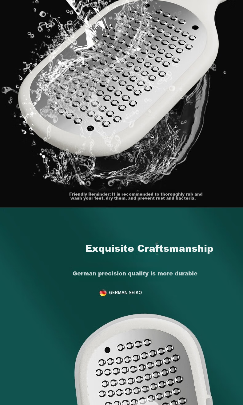 Haifeinuo Foot Scrubber, Pumice Stone, Callus Remover, Dead Skin Remover, Heel Scraper, Foot Exfoliator 6