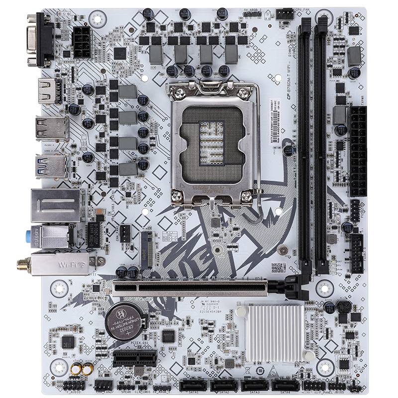 Colorful BATTLE-AX B760M-T WIFI V21A DDR4 Battle Axe Motherboard Supports CPU12600KF/13490F/14400F (Intel B760/LGA1700)
