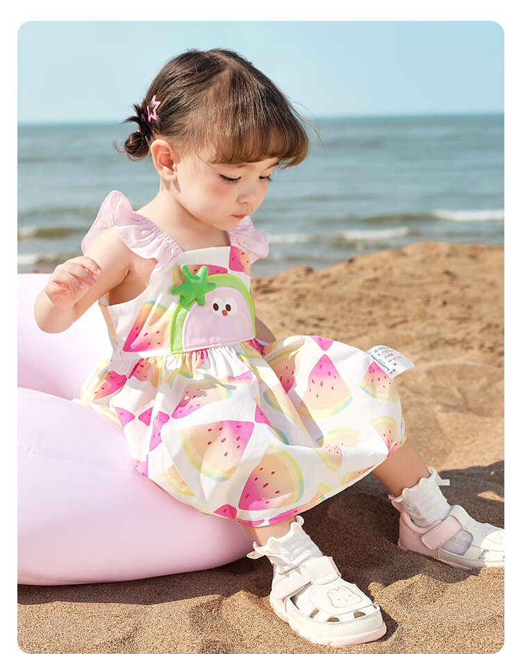 BALABALA Baby Dress, Infant Skirt, Children's Princess Dress, Girls' Summer Outfit 2025, Sweet And Cute, 208225111006 15