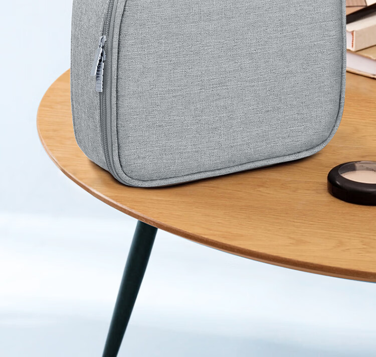 BUBM Cable Management Pouch, Laptop Charging Cord Portable Power Bank Hard Drive Travel Organizer Bag Accessory Pouch, Single Layer Medium Size, Gray 3