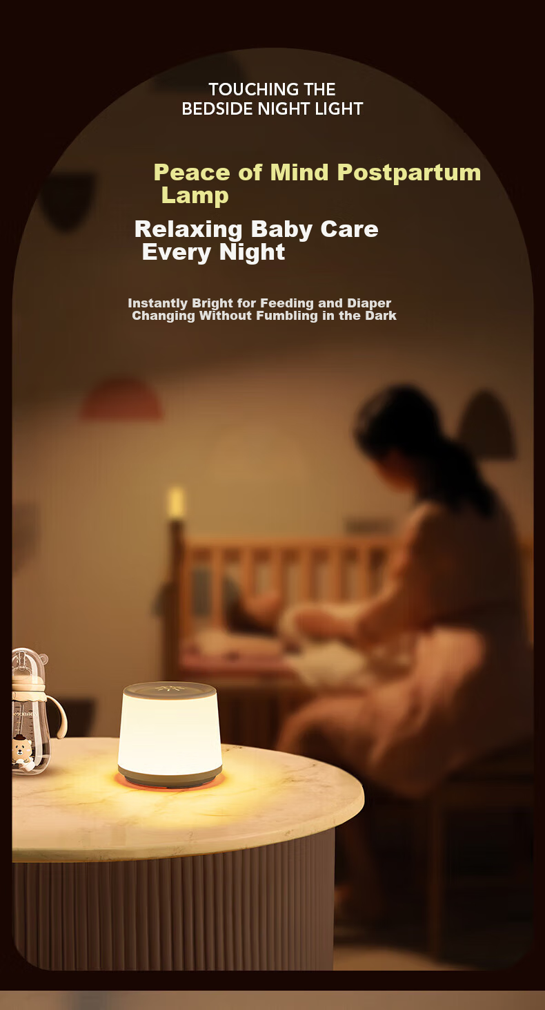 Datouren Remote Control Night Light, Baby Feeding Lamp, Bedroom Bedside Lamp, Plug-In Timer Light, Maternal And Infant Sleep Companion Light, Night Light for Getting up at Night 10