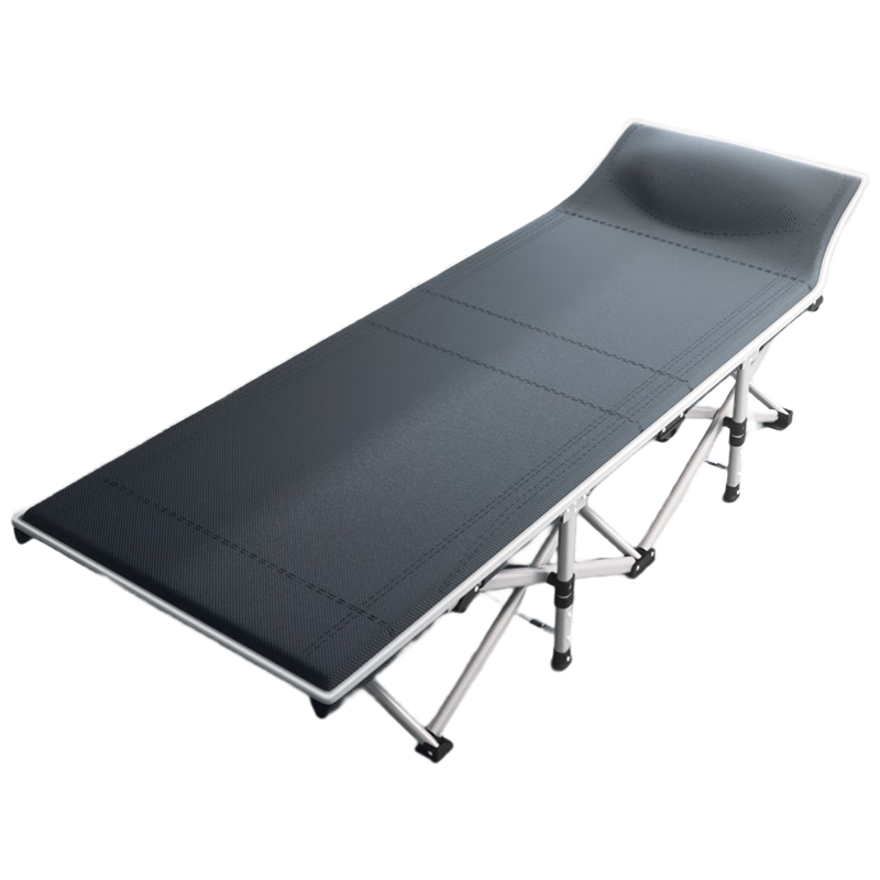 Wenna Folding Bed, Single Nap Bed for Office, Simple Camping Accompanying Bed, Portable Outdoor Lounger, 0324