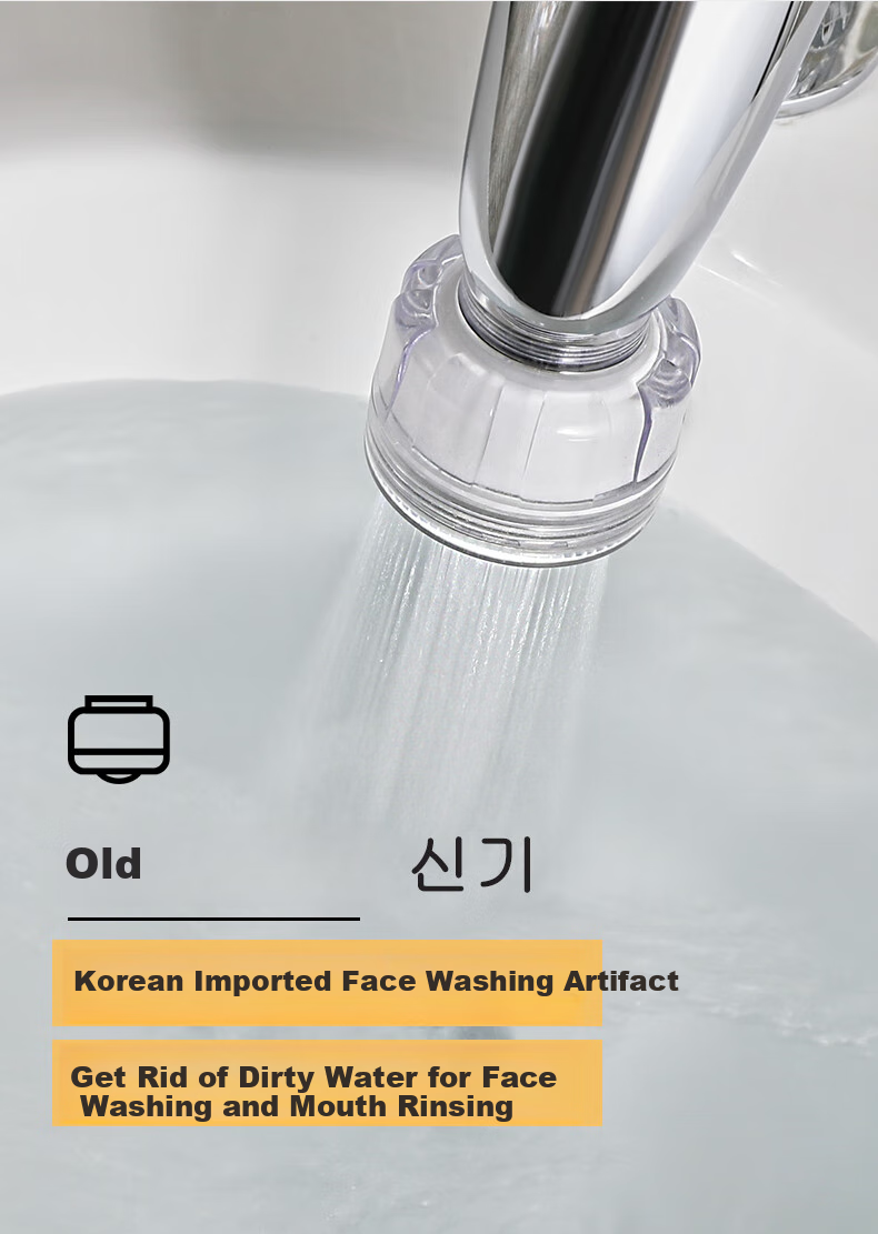 Aroma Sense Faucet Filter, Faucet Aerator, Water Purifier, VC Chlorine Removal, Anti-Splash, Pressure Boosting PR100 2