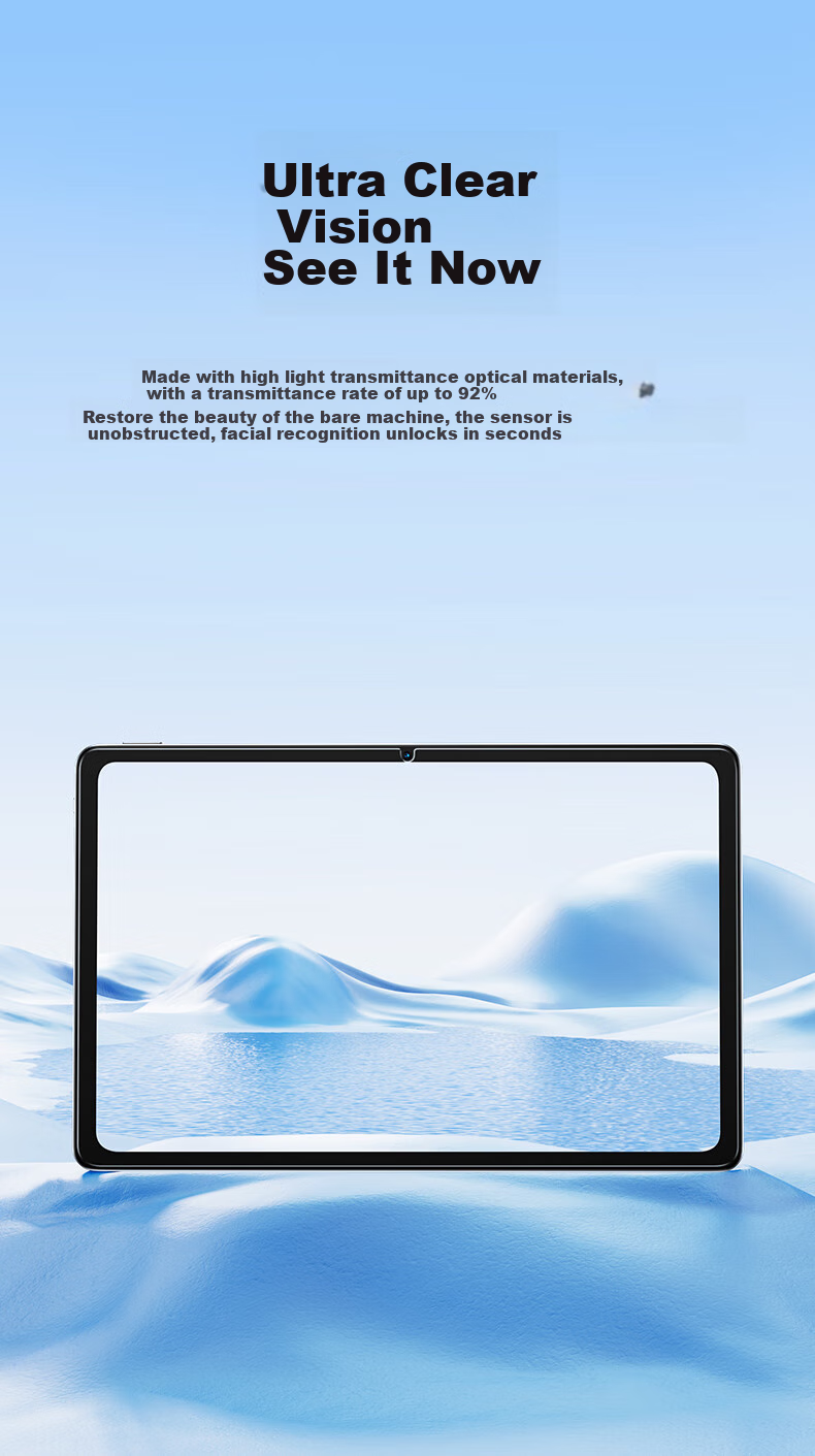Shanmo Screen Protector for Honor MagicPad 3 Pro 12.3-inch 2026 Model Full-Screen HD Protective Film 7