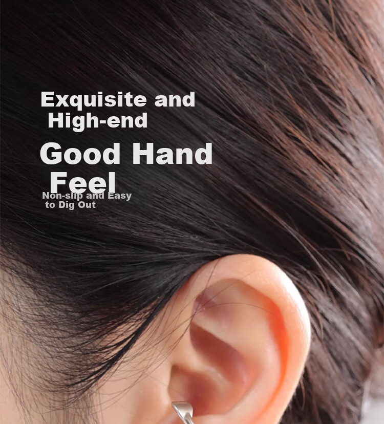 Goood 2-Piece Set, Gentle Double-Ended Ear Pick, High-Quality Smooth Ear Cleaning Tool, Earwax Removal Device 5