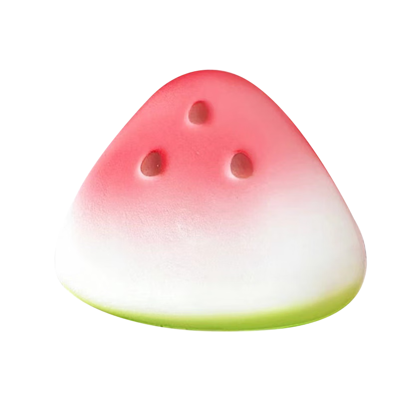 Bailishuang Watermelon Squeeze Toy, Soft Ice Cream Slow Rebound Fruit Stress Relief Handmade Ball, Stress Relief Toy, Birthday Gift
