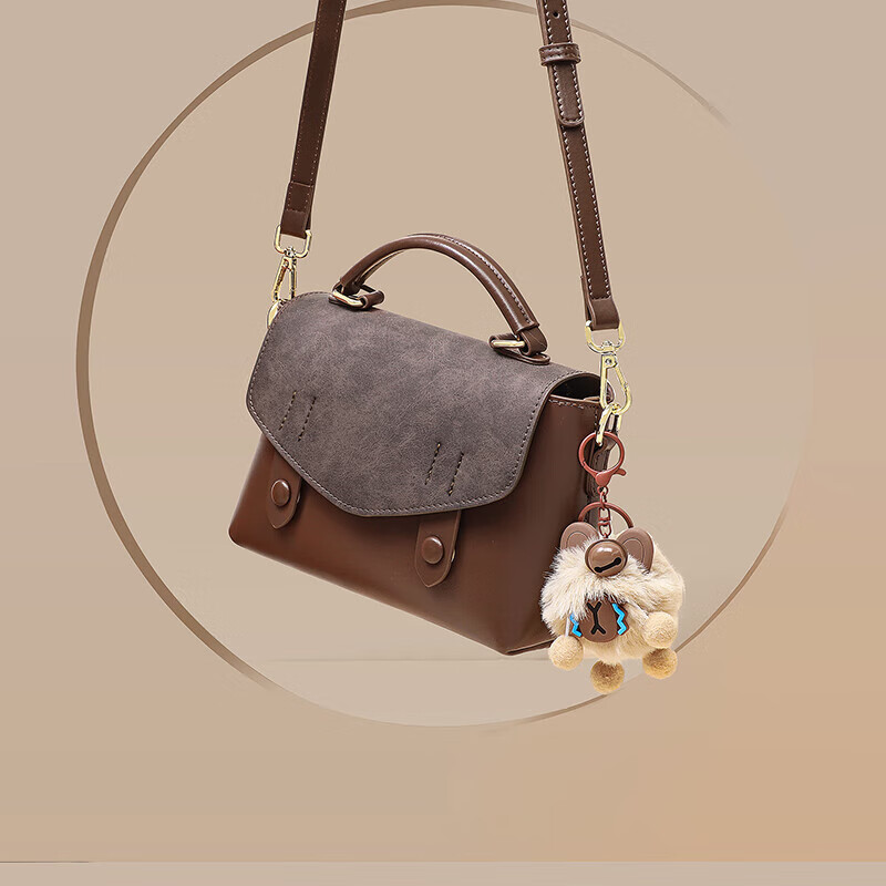 Viney Leather Handbag, Women's Fashion Crossbody Cambridge Bag, Light Shoulder Bag, Practical Birthday And Mother's Day Gift for Mom