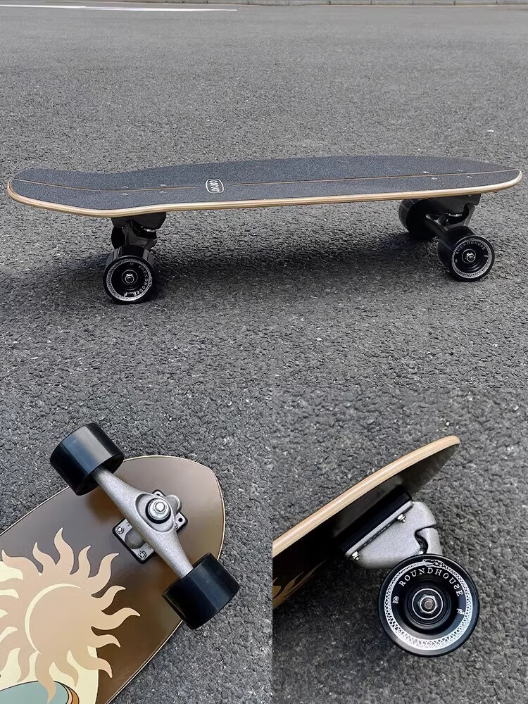 Carver Land Surfboard [Gift Box Edition], Artist Collaboration Land Surfboard "Butterfly", 29.5 Inch Cx4pu Bridge 3