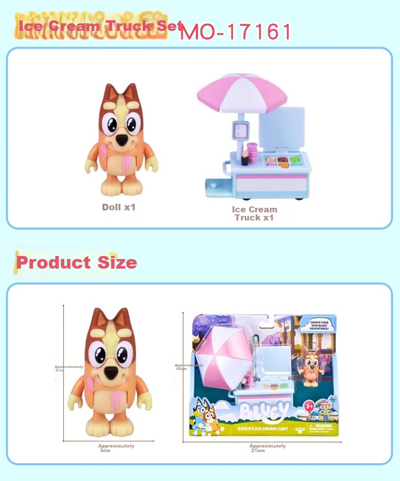 Buluyi BLUEY Official 40cm Plush Toy, Anime Merchandise, Figurine, Birthday Gift, Cartoon Doll, Children's Toy 11