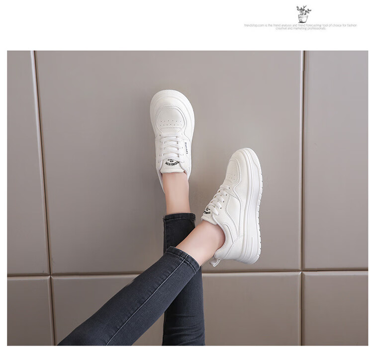 TonLion Women's Shoes, Summer 2026 White Sneakers, Korean-Style Student Skateboard Shoes for Women, Casual Sports Shoes, Beige, Size 35 11