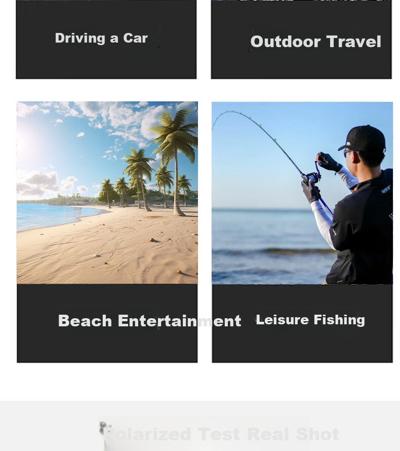 FESETE Driving Glasses, Polarized Sunglasses for Driving Day And Night, Driving Sunglasses for Back-To And Father's Day 5