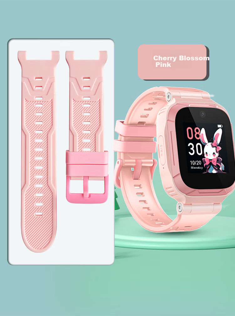 Freeson Compatible with Honor Zowbot Children's Watch 2 Strap, Smart Phone Watch Replacement Wristband, Sports Band, Breathable And Waterproof [Screw Set], Dawn Blue 3