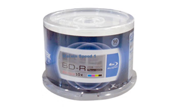 RITEk Blu-Ray BD-R 25GB 10X 50-Pack Blank Recordable Discs 3