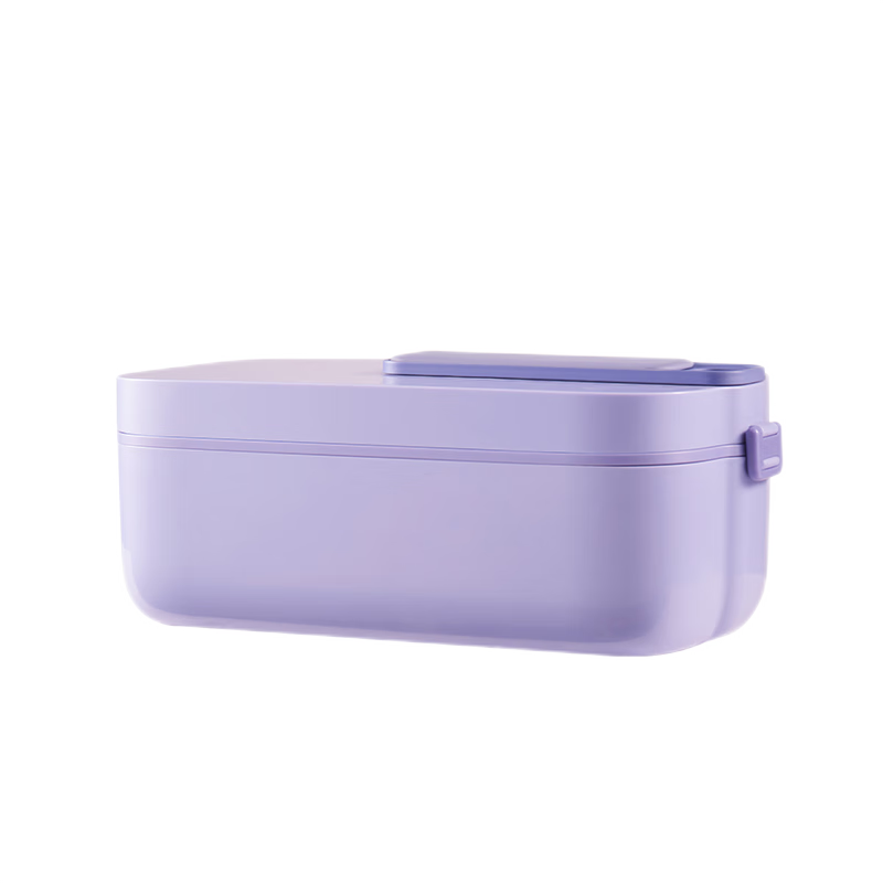 LIFE ELEMENT Rechargeable Heating Lunch Box, No Electricity Required, No Water Filling Needed, USB Compatible with Power Bank/car Charger, Low Temperature Fresh-Keeping Anti-Spoiling Hot Meal Bento Box-F72