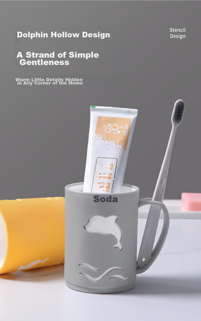 MARYYA Travel Mouthwash Cup Toiletry Set, Toothbrush Storage Box, Portable Essential Tool, Toothpaste Tube, Toothbrush Holder, Toothbrush Cup, Mouthwash Cup 4