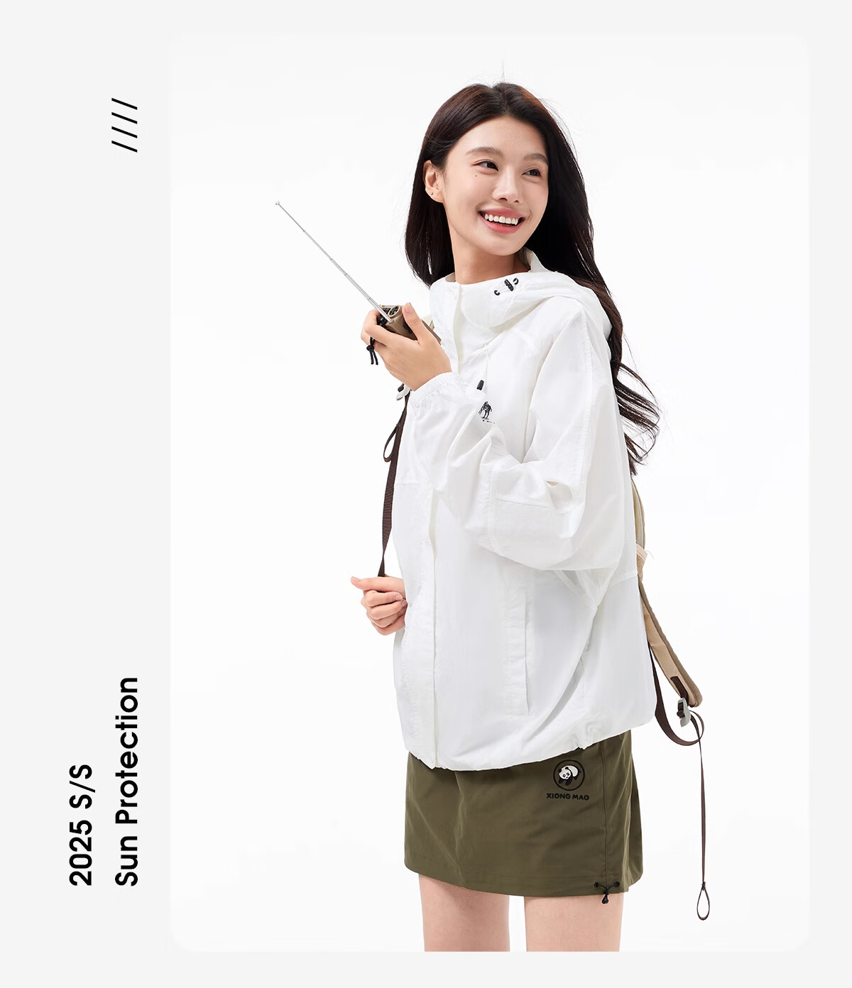 CAMEL Women's Lightweight Original Yarn Sun Protection Jacket Water-Repellent Breathable UV Protection Coat Men's 3093 2XL 23