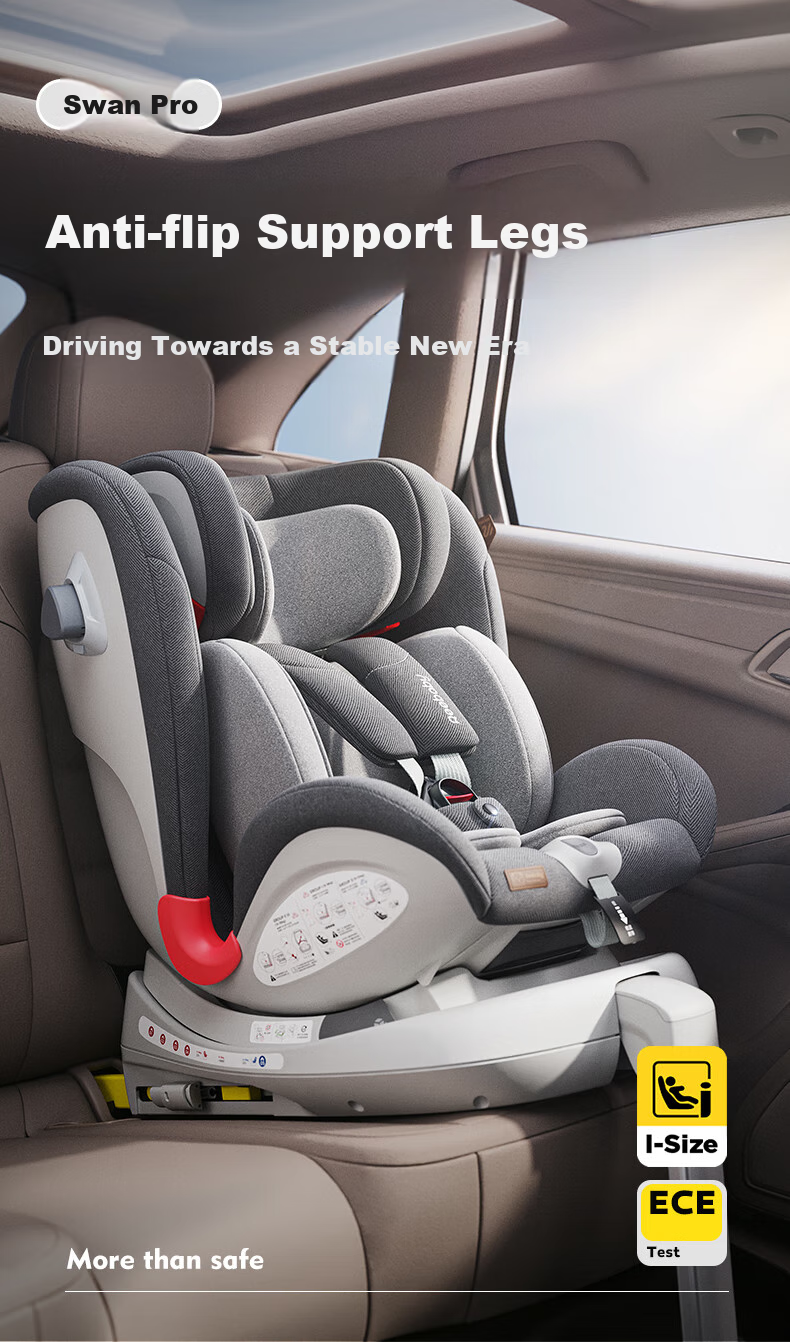 Reebaby Qirui Max Child Safety Car Seat for Ages 0-4 All-Age I-Size Certified, In-Car Voice Interactio 1