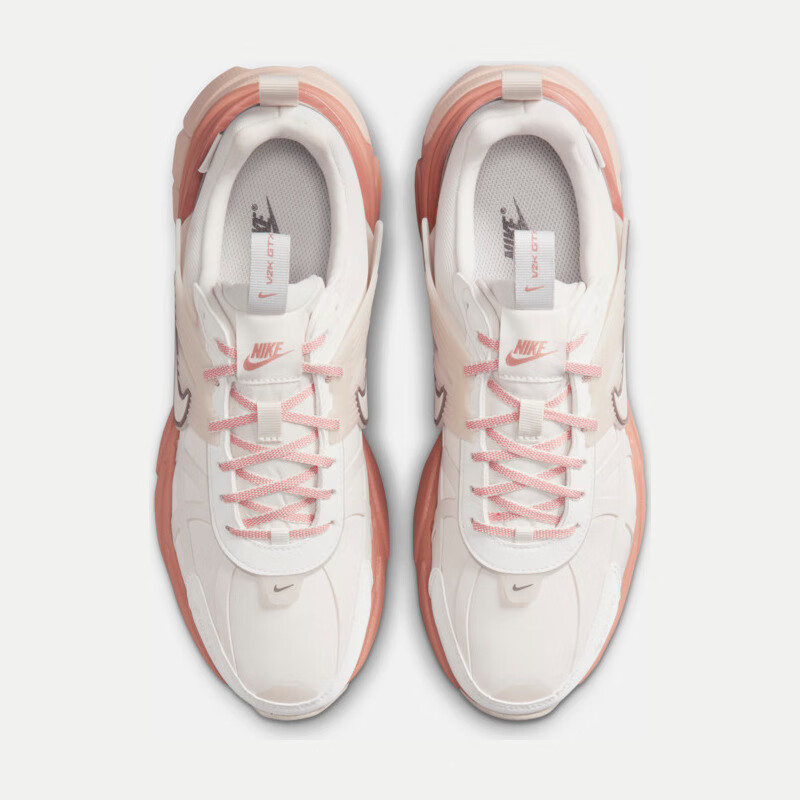 NIKE Women's Casual Shoes V2K RUN, Gore-Tex Winter Waterproof Sports Shoes, FZ2622-003, White And Pink, Size 40 4