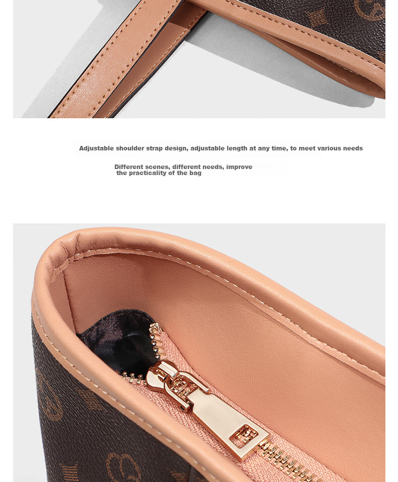 Aiqinghai Handbag, Women's Tote Bag, Large Capacity Shoulder Bag, Commuter Bag, Practical Birthday And Mother's Day Gift for Mom 8