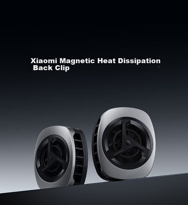 MI Magnetic Cooling Back Clip, 30W Phone Cooler, Semiconductor Cooling, Live Streaming Compatible, Temperature-Reducing Device, Suitable for MI 15, Huawei, Apple, OnePlus Phones, IPad Tablets, IQOO 1