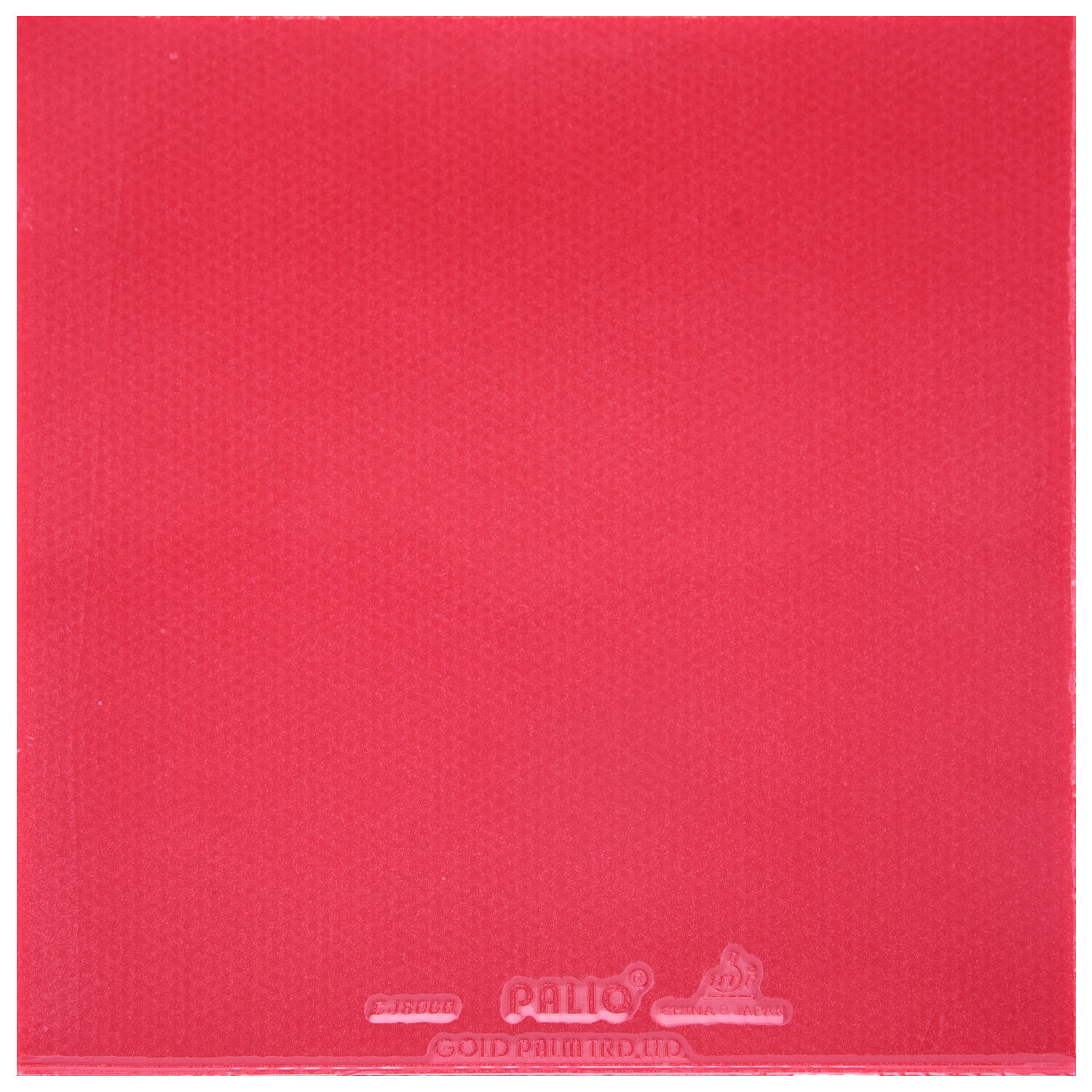 Palio Rubber CJ8000, Table Tennis Rubber, Table Tennis Racket Reverse Rubber, Sticky Inner Energy, Red, 36-38 Degrees