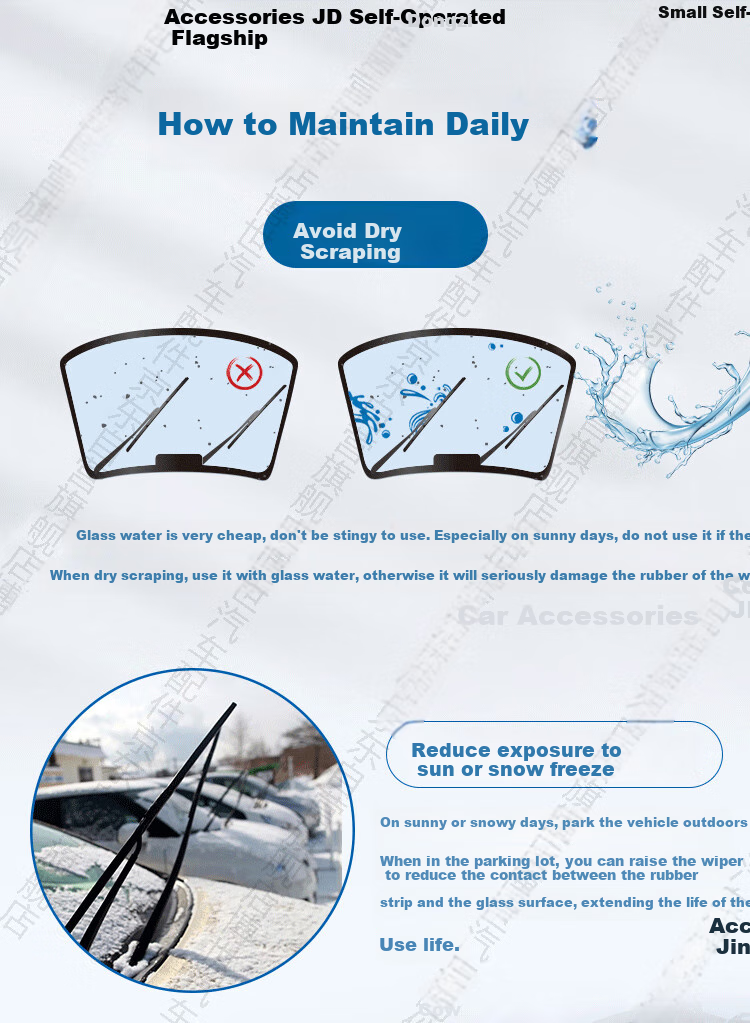 BOSCH Shenyi Original Imported Windshield Wipers (For Golf 6 Golf Touring Version / 2013-2017 Yeti Sportback) 2