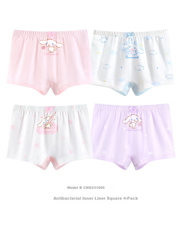 Hello Kitty Girls' Cotton Underwear, Children's Boxer Briefs, Spring And Summer Baby Triangle Breathable Thin Shorts, 231006 Triangle 120 8