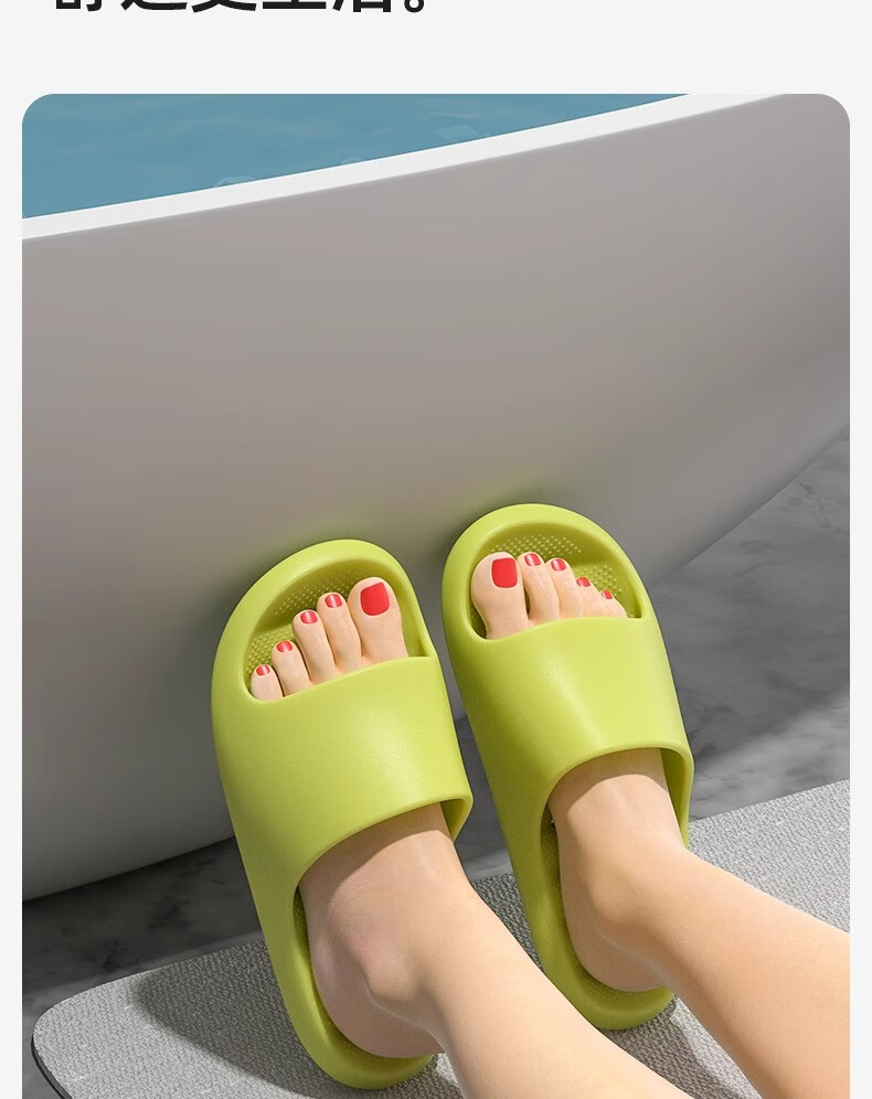 Sanli Bathroom Slippers for Men And Women, Non-Slip Shower Sandals for Summer Indoor Use, Black, Size 44-45 8