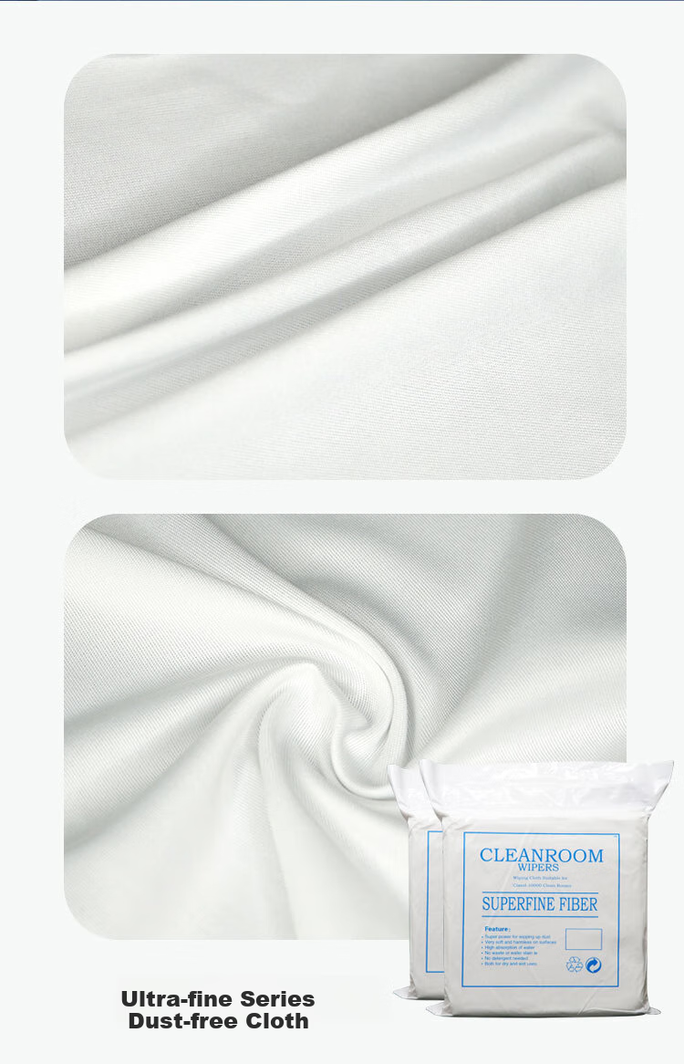 GONGPINKU Lint-Free Cloth for Industrial Precision Instrument Cleaning, Static Dust Removal, Microfiber 4009 Ultra-Fine 6-Inch 100 Sheets 5